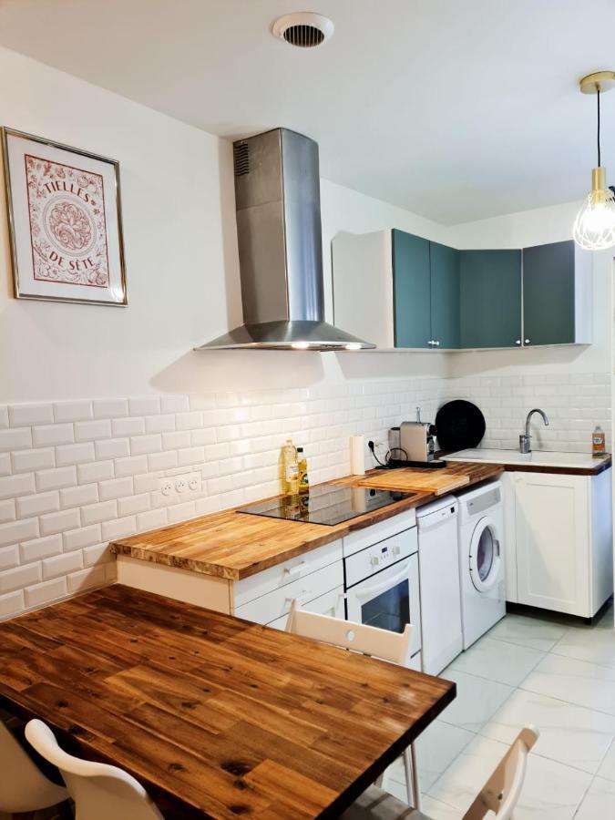Sete, T2 Cosy Et Atypique, Jardin Chateau D'Eau, Centre Ville Eksteriør billede